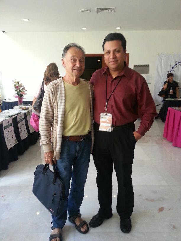 Carlos Esteve con Jean-Marie Delacroix