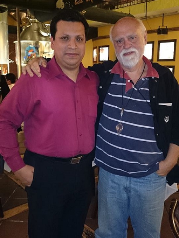 Carlos Esteve con Paolo Quattrini